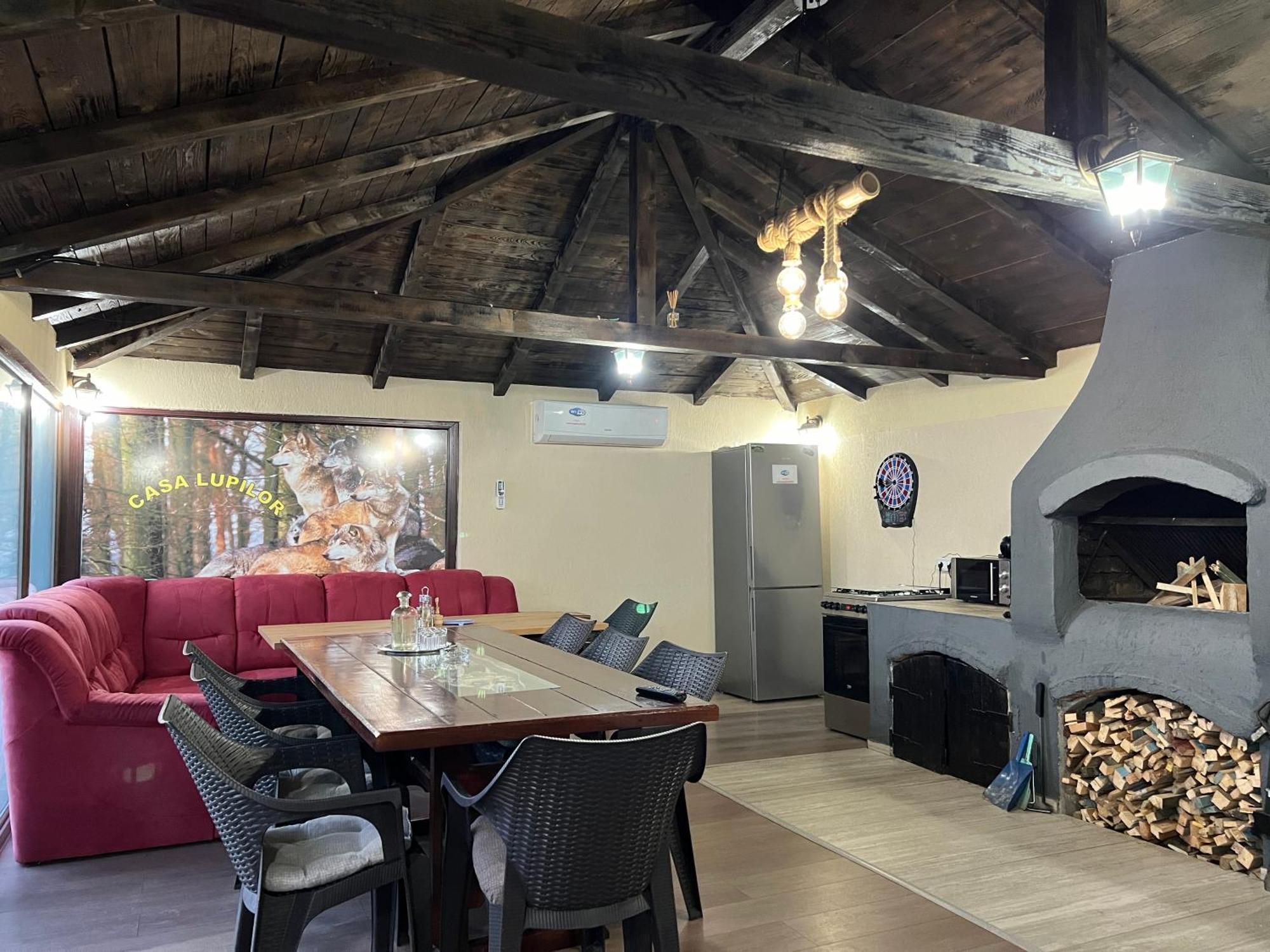 Villa Casa Lupilor Transfagarasan Căpăţîneni-Ungureni Exterior foto